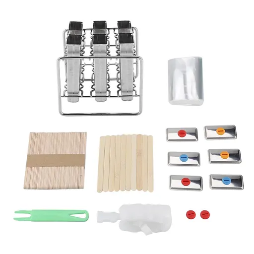 Stainless Steel Molds Ice Cream Industrial Home Kitchen DIY Ice Pop Mould Maker Tool(1#)