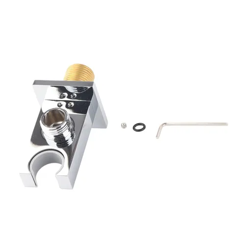 F‑Y290 Shower Outlet Elbow Holder For Hose Brass Head Bracket Wall Connector