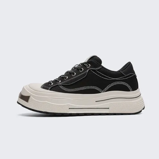 Canvas Shoes Casual Sneakers Lightweight Footwear Breathable Shoes Australian - Black - Size 6(AU6/EU39)