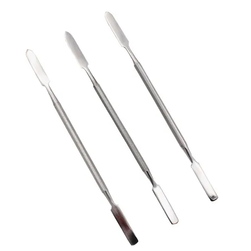 3 Pcs Dental Cement Spatula Dental Mixing Spatula, Stainless steel Lab Restorative Double Ended Instrument for Mixing Cement
