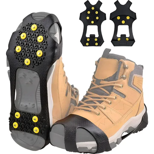 Ice Snow Cleats Anti-Slip 10-Stud, M
