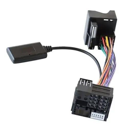 Peugeot Citroen C2 C5 RD45 RD4 Radio Module Bluetooth 5.0 Receiver Auxiliary Adapter, ABS Material, Black Color