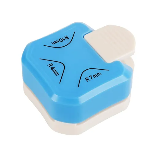 Paper Corner Rounder Punch, Corner Punch Corner Cutter Rounder for Cardstock, 3 in 1 (R4mm, R7mm, R10mm) Round Corners Cutter for Crafts, Card Making, Scrapbook Supplies