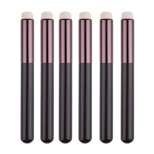 4 Pcs Lip Smudge Brush, Round HeadLip Blending Brush Round Head Lip Brush Spot Concealer Brush Multi-purpose Makeup Blending