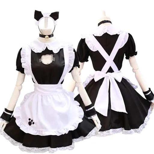 House Of Dasein Complete Neko Maid Outfit Costume Women - Medium