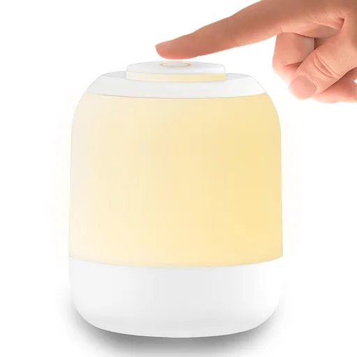Baby Night Light for Kids and Adult,Touch Night Lamp,Dimmable Portable,Nursery, Cordless Rechargeable Bedside Warm