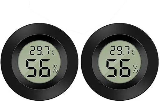 Professional Thermometer - Hygrometer - Mini - Batteries included - Indoor Hygrometer - Digital Indoor Thermometer - Garden - Garden Equipment - Universal - Practical - Durable - High quality - very suitable for Garden / daily use