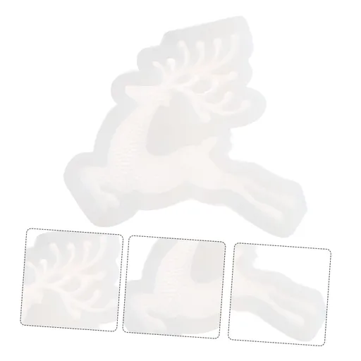 Christmas candy mold, reindeer candy candle mold, Christmas chocolate, silicone soap mold, silicone mold