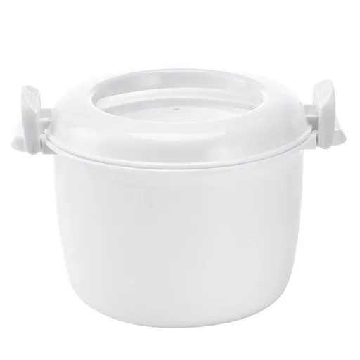 Microwave Rice Cooker - Non-Stick Microwave Steamer, 1.8L Container Perfect for Small Kitchens, Dorms, Singles & Quick Meals (1.8L)