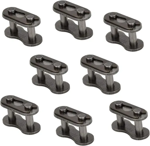 #420 Chain Master Link Carbon Steel Heavy Duty for 50cc 70cc 90cc 110cc 125cc Dirt Bike Quad Buggy Mini Bike Pit ATV Scooter 8pcs