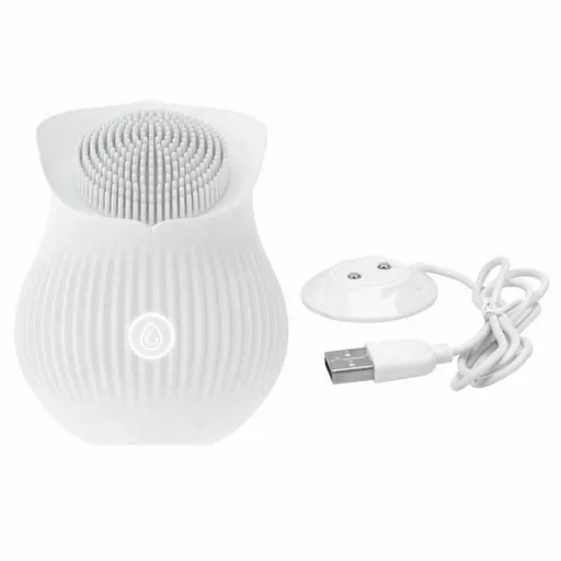 House Of Dasein Nipple Sucking Clit Tongue Licking Oral Sex Simulator Breast Massager - White