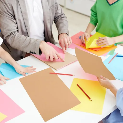 Thick Cardstock Paper for Drawing and Crafting 50Pcs