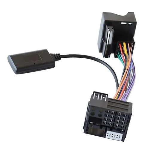 Car Audio Bluetooth 5.0 Receiver Aux Adapter For C2 C5 Rd45 Rd4 Radio Module Bluetooth Aux Cable, ABS material, Black Color