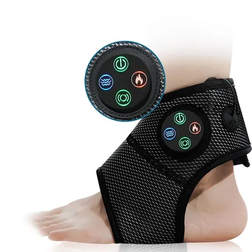 Smart Ankle Brace Foot Compression massager Multifunctional Electric Ankle Heating Brace and Foot relaxation Vibration