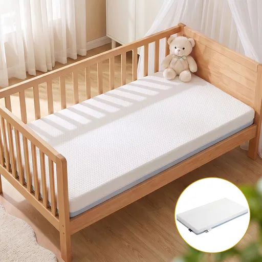 Giselle Bedding Cot Mattress, 11cm Thick Baby Mattress with Tencel Cover