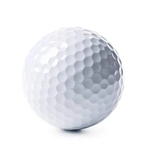 5Pcs Five-Layer PU Golf Tournament Ball Durable High-Performance Ball for Professional and Recreational Play-White