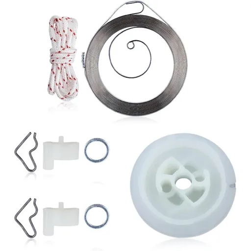 Starter Cord with Starter Spring and Detent for Stihl Fc55 Fs55 Fs45 Fs46 Fs38 Hl45 Trimmer