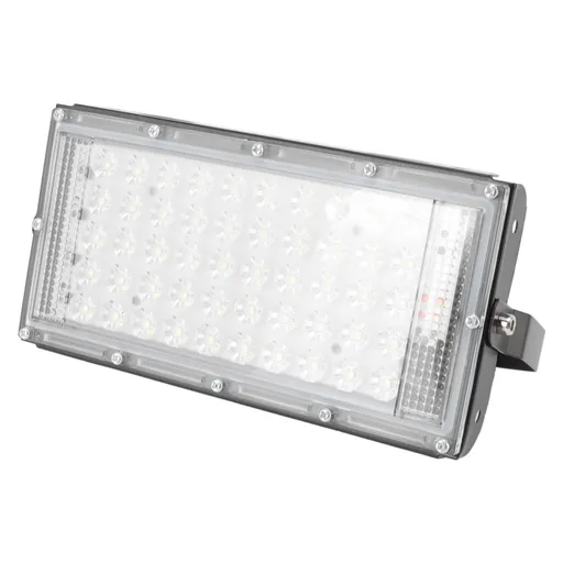 LED Flood Light 50W IP66 Waterproof 6000K White LED 180 Degrees Adjustment Outdoor Flood Light for Yard Balcony Outdoor