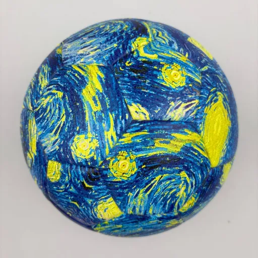 Van Gogh soccer ball, Starry Night football, size 5 soccer ball, match training ball, World Cup ball, Australian soccer ball, art football, premium soccer ball - Multi - Size Starry Sky