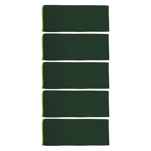 5PCS Flood Barriers Thickened Reusable Zipper Organic Silicone Flood Protection Sand Bags for Home Garage Doors Windows