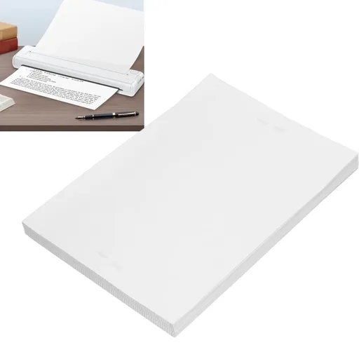 Thermal Printer Paper Thermal Paper, Clear Printing A4 Thermal Paper for School