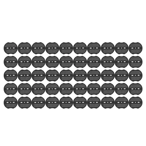 Garden Stakes Gasket Landscape Plastic Gasket Garden Stakes Pad for Weed Barrier Create Sturdier Hold 50pcs