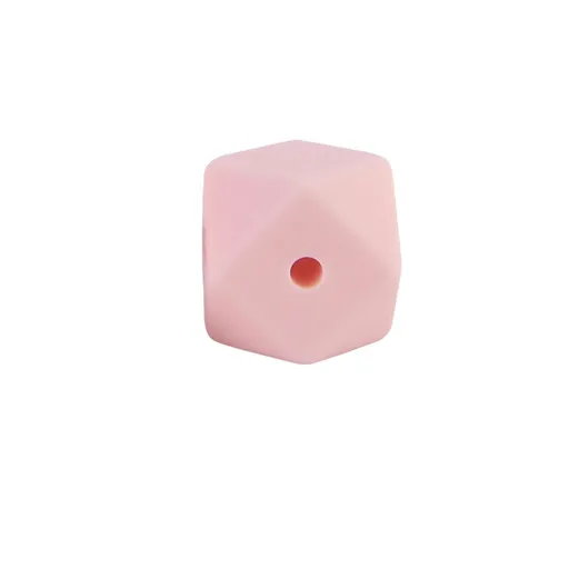 20PCS Painted Unfinished Wood Loose Beads Ball Hexagon,for DIY Art & Craft Project and Jewelry Making Candy Colors Mixed Wooden Beads