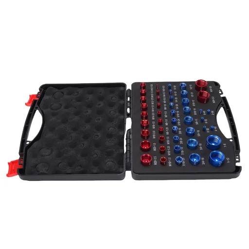 Thread Checker Nut Thread Gauge Kit Imperial Metric Design For Mechanical Work Home Projects