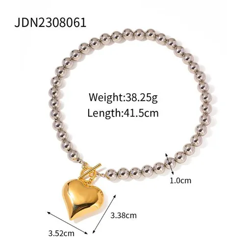 Classic Stainless Steel Necklace JDN2308061