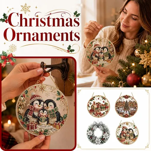 Festive Tree Pearl Embroidery Kit DIY Beaded Art With Gold Frame & Beads\u200b,Christmas Tree Pearl Diamond Painting Kit DIY Craft Kit With Beads