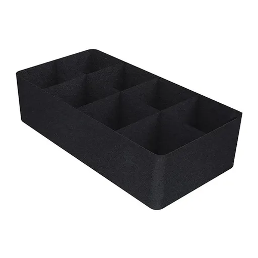 Raised Garden Bed, 128 Gallon 8 Grids Plant Grow Bags, 3 x 6 FT Planter Raised Beds for Growing Vegetables Potatoes Flowers, Rectangle Planting Container for Outdoor Gardening
