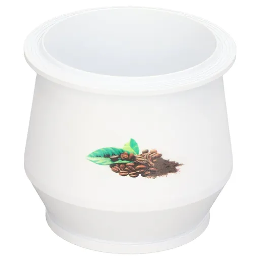 Coffee Dosing Cup Aluminum Alloy Coffee Making Machine Bean Grinder Portafilter Accessories 58mm/2.28in Opening 140ml