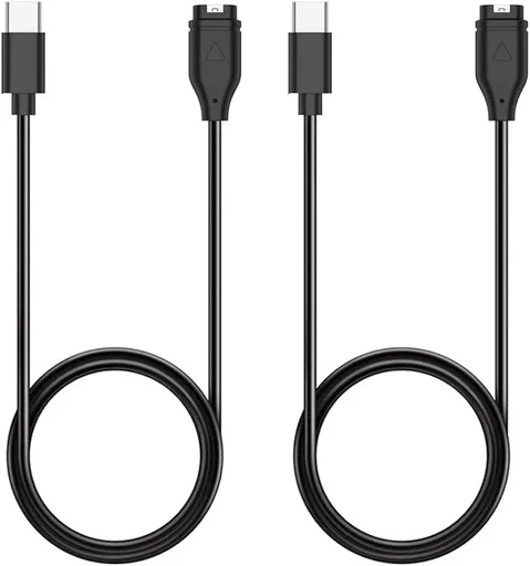 Charger for Garmin Watch - Vivoactive 6 5 4, Fenix 8 7X 6, Venu 3s 3 2 X1, Instinct 3 2 E, Forerunner 165 265 965, Approach S70 S62 S50 S44, Epix Pro 2, Quatix, Tactix 8 7, Enduro (2Pack)