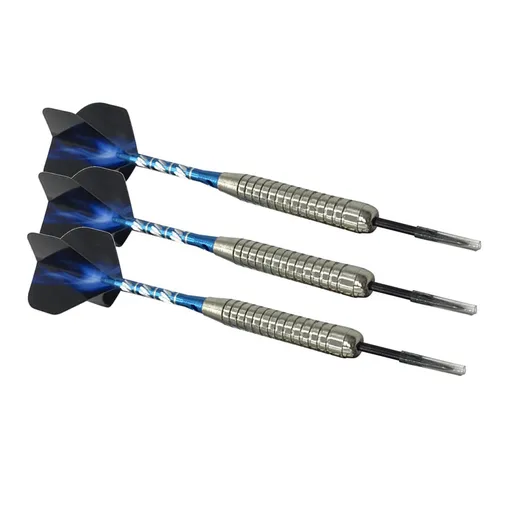 Set Professional Steel Tip Darts Set Metal Darts Set PET Flight Portable Darts Tools with Aluminum Shafts Metal Darts Set