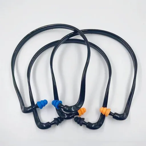 Band Ear Plugs Lightweight Silicone Earplugs for Hearing Protection , Sleeping, Concerts, Motor Sports Racing (3Pieces)