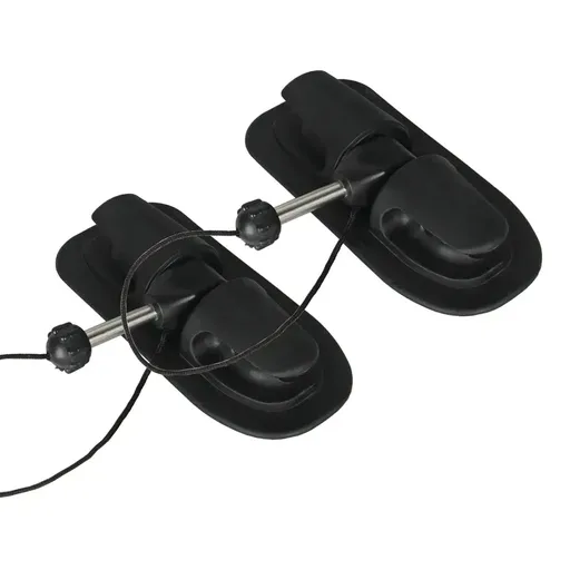 2pc Oar Holder Paddle Lock Support for Inflatable Boat Dinghy Raft Steel Beam Cross Paddle Hole 10mm All Direction