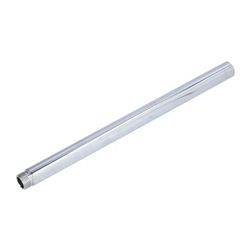 30cm/12in Shower Arm G1/2in Stainless Steel Shower Arm with Polished Chrome Finish Easy to Install and Clean for Bathroom and Toilet
