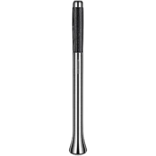 10.43 in for Cocktails Stainless Steel Drink Muddler Bartender Accessories Lemon Smasher for Home Bar Tool Ice Crusher for Fruit Drinks