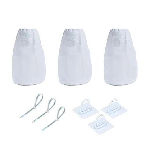3 Pack Dryer Vent Lint Catcher Bag,Indoor Outdoor Dryer lint Catcher Trap and Filter for Ventless Dryer Vent and Dust to Solve The Problem of Lint Dust