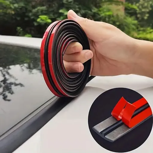 Car Windshield Sealing Strip | Rear Window & Sunroof Rubber Seal | Waterproof, Windproof & Soundproof Gap Filler | EPDM Rubber Trim for Car Roof & Door | DIY Automotive Weatherstripping