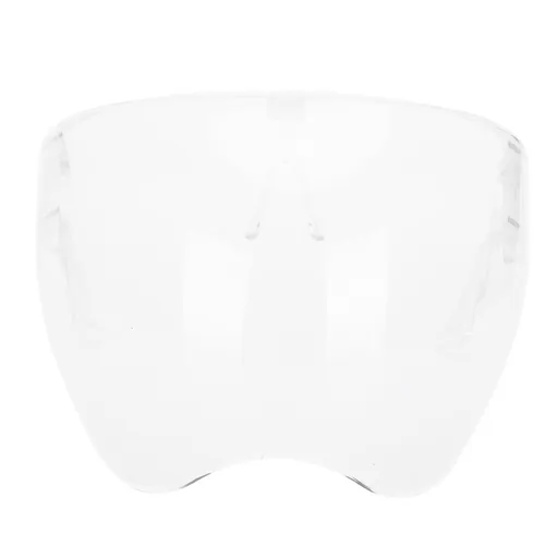 Anti-Fog Transparent Face Shield Full Face Covering Protective Visor for Office School Restaurants