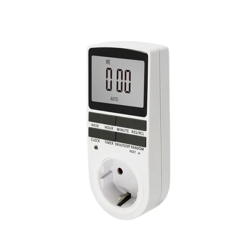 Digital Timer Switch Socket Digital Electronic Timer Switch LCD Display Plug-in Programmable Time Switch Energy Saving Intelligent