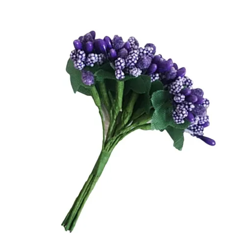 12 Pieces Artificial Berries Fake Fruit Decorations for Wedding, Home, Coffee Shop, Party and Event Decor