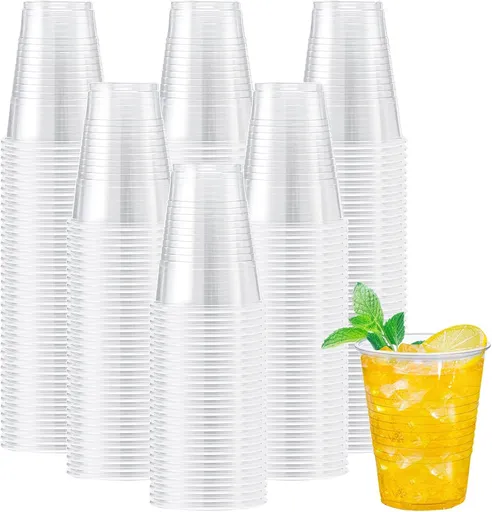 Disposable Cups Premium Clear 9oz Extra Strong PET BPA Free