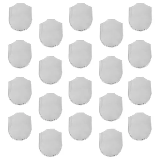 Medieval Armor Scales Iron Craft Material for Reenactment 20Pcs