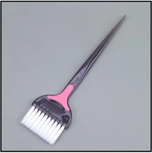 Hair Dye Brush | Paint Brush | For Applying Hair Dye | Hairdresser Accessories | Black/Pink