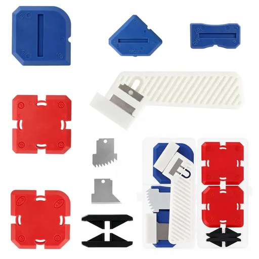 11 PCS Silicone Caulking Tools, Creates Clean Smooth Lines, Cleans Old Caulk Efficiently, for Home Kitchen and Bathroom Use