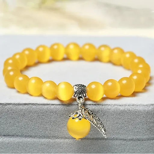 Stretch Rose Quartz Tree of Life Lucky Stone Bracelet Reiki Healing Crystal Gemstone Dangle Charms Pendant Birthstone-4pcs