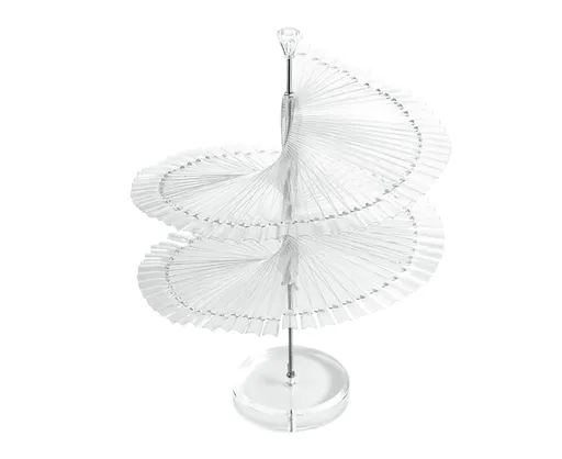 Gel Polish Display Stand Smooth Edge Reusable-Transparent