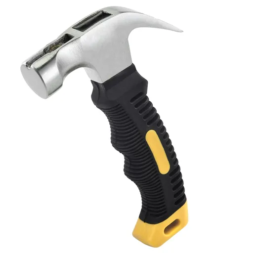 Mini Claw Hammer, Camping Hammer, Stubborn Nail Hammer, Nail Hammer, Shockproof Air Cushion Handle